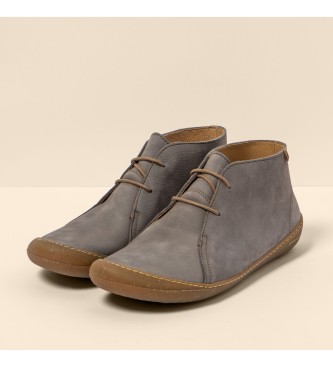 El Naturalista Leather ankle boots N5779P Pleasant grey