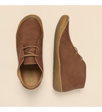 El Naturalista Stivaletti in pelle marrone