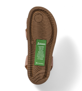El Naturalista Usnjeni sandali N5790 Balance russet rdeča