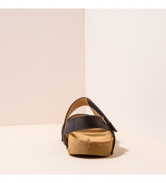El Naturalista Leren sandalen N5791 Balance zwart