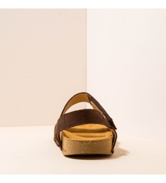 El Naturalista Sand�lias de couro Pleasant Brown Balance castanho