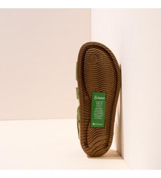 El Naturalista Lder sandaler N5791 Balance grn