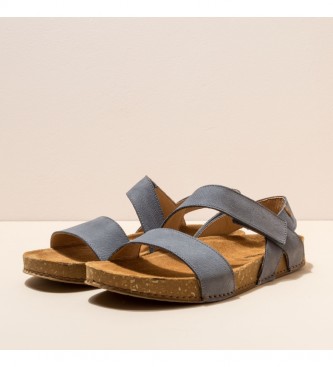 El Naturalista Leather sandals N5791 Balance blue