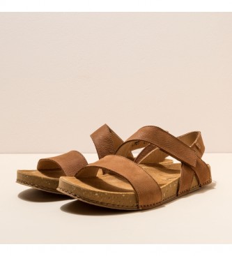 EL NATURALISTA Læder sandaler N5791 Balance brun - butik med fodtøj, mode og tilbehør - bedste mærker i sko og designersko