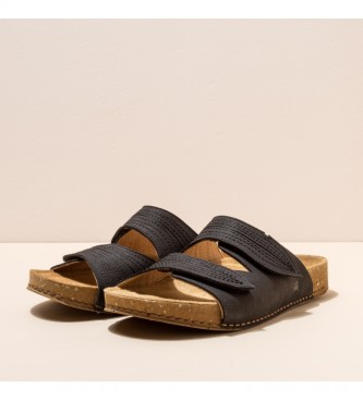 El Naturalista Leather sandals N5793 Balance black