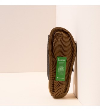 El Naturalista Leather sandals N5793 Balance black