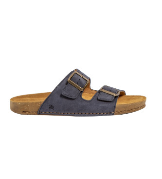 El Naturalista Leather sandals N5794 navy