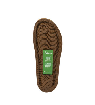 El Naturalista Leather sandals N5794 grey