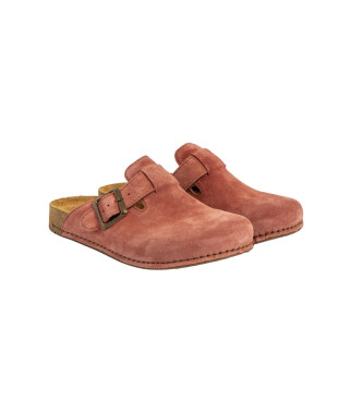El Naturalista Leather Clogs N5796 Balance red