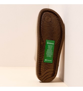 El Naturalista Leather Sandals N5797T Balance beige