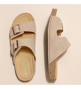 El Naturalista Leather Sandals N5797T Balance beige