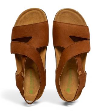El Naturalista Leder-Sandalen N5799   Balance braun