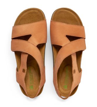 El Naturalista Sandalias de piel N5799  Balance coral