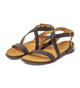 El Naturalista N5802 Panglao sandali in pelle nera
