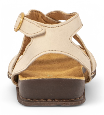 El Naturalista Leather sandals N5802 Panglao beige