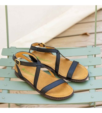 El Naturalista Ledersandalen N5802 schwarz