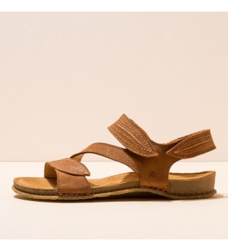 El Naturalista Leather sandals N5810 Panglao brown
