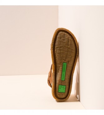 El Naturalista Leather sandals N5810 Panglao brown