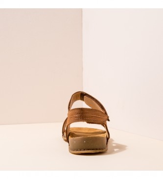 El Naturalista Leather sandals N5810 Panglao brown