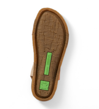 El Naturalista Leren sandalen N5810S Panglao koraal