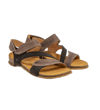 El Naturalista Sandales en cuir 5810S Panglao noir