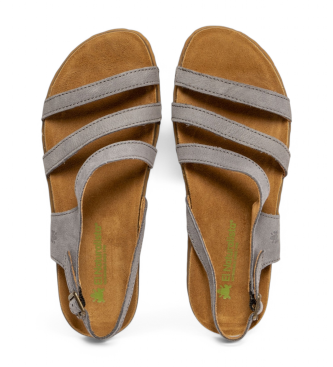 El Naturalista N5811 Panglao sandali in pelle grigio blu