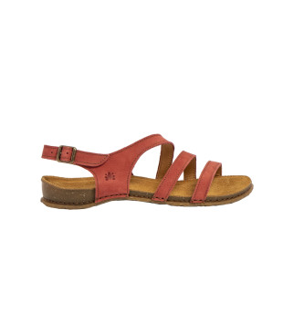 El Naturalista Sandali in pelle N5811 Panglao rosso