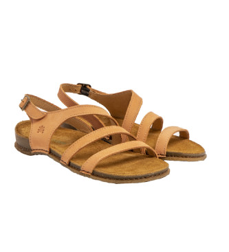 El Naturalista Leather sandals N5811 mustard