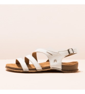 El Naturalista Leather sandals Bioquick White Panglao white
