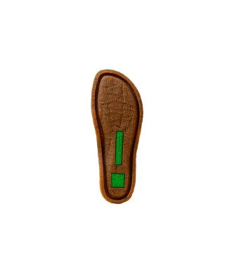 El Naturalista Leather Sandals N5812 Panglao green