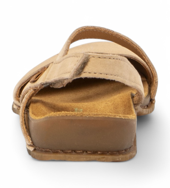 El Naturalista Leather sandals N5813 Panglao beige