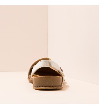El Naturalista Leather sandals Bioquick White Panglao white