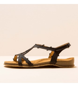 El Naturalista Panglao sandaler med remme i lder sort