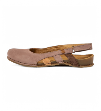 El Naturalista Sandales en cuir N5817 Panglao rouge roux