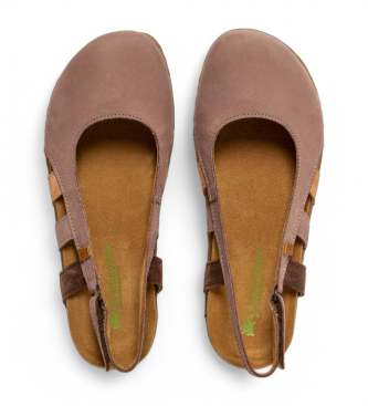 El Naturalista Sandales en cuir N5817 Panglao rouge roux