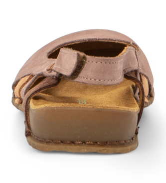 El Naturalista Sandales en cuir N5817 Panglao rouge roux
