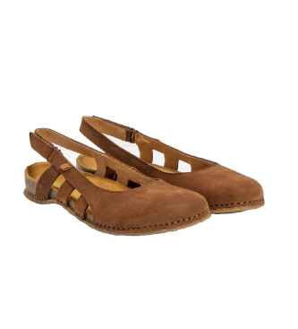 El Naturalista Leather Sandals N5817 Panglao brown