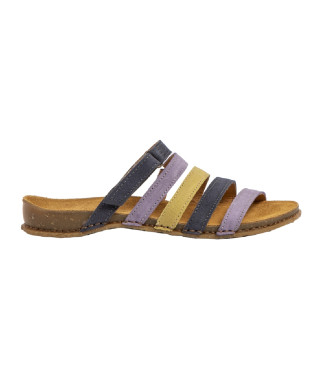 El Naturalista Multicoloured leather sandals N5818