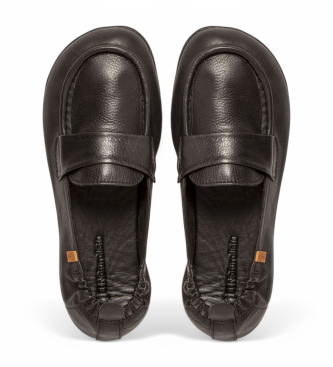 El Naturalista N5822 Essence black leather ballet pumps black
