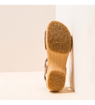 El Naturalista Skin Back Land Shokunin - sandaler i brunt lder 