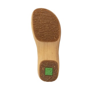 El Naturalista Leather sandals N5835 Shokunin green
