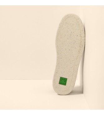 El Naturalista Sneakers i lder N5840 Multi Material off-white