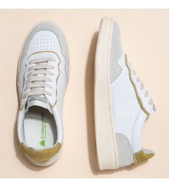 El Naturalista Sneakers in pelle N5840 Multi Material bianco, grigio