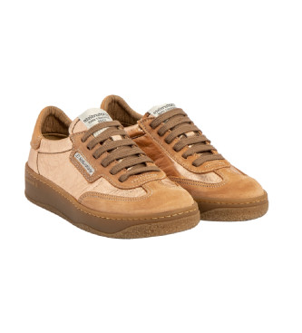 El Naturalista Leather Sneakers N5841 Geo brown