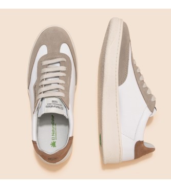 El Naturalista Sneakers in pelle N5841 Multi Materiale bianca