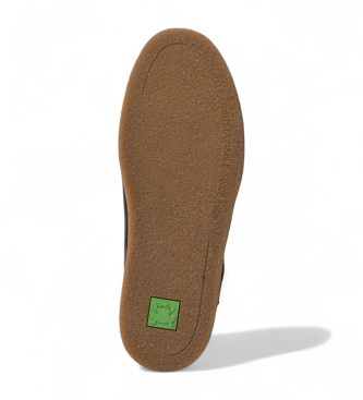 El Naturalista Skórzane buty za kostkę N5843 Geo niebieskie