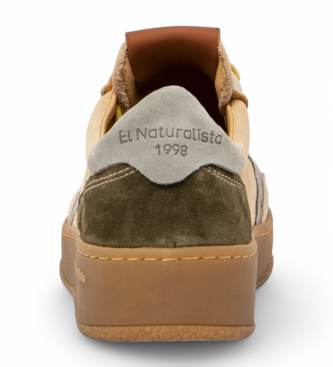 El Naturalista Sapatilhas em pele N5844 Geo multicolor