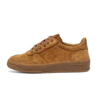 El Naturalista Baskets en cuir marron Geo