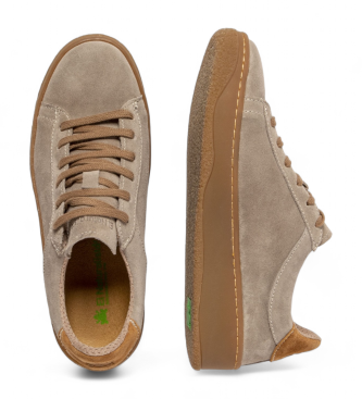 El Naturalista Usnjene športne copate N5848 beige