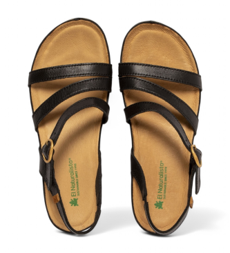 El Naturalista N5855 Sandali Picual in pelle nera